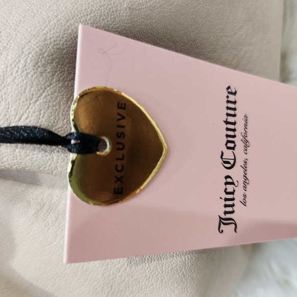 🔹️Juicy Couture🔹️ Exclusive ROLLING ON satchel Shoulder Bag Sandstone - Picture 3 of 10